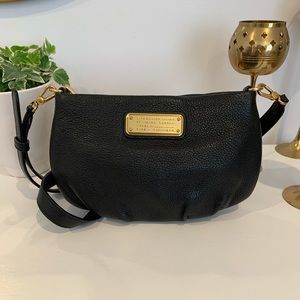Marc by Marc Jacobs Black Leather Crossbody Bag